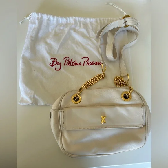 Paloma Picasso Bags Paloma Picasso Scarf Leather Purse Poshmark